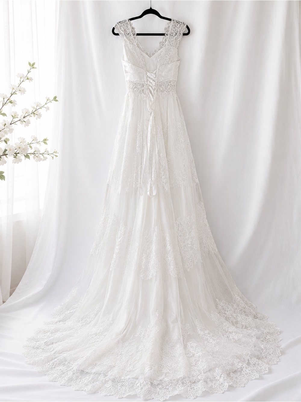 Suzhou Dress Lace Corset Wedding Gown NWT Size 2